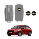 Kit Par 2 Emblemas Adesivo 14mm Para Chave Gm Chevrolet Kit Par 2 Emblemas Adesivo 14mm Para Chave Gm Chevrolet