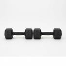 KIT PAR 2 HALTER PESO 6KG SEXTAVADO MUSCULAÇÃO ACADEMIA FITNESS Exercício Funcional TREINO EXERCÍCIOS FORTALECIMENTO PAR DE HALTERES PESO LIVRE