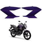 Kit Par Aba Tanque Guia de Ar Ys Fazer 150 Roxo Metálico 2024