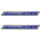 Kit Par Adesivo Blueflex Fazer 250 Fazer 150 Xtz 250 Lander Factor 125