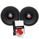 Kit par alto falante hard power 750 + módulo taramps hd 2000 2 ohms