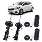 Kit Par Amortecedor Dianteiro Direito Esquerdo + Kit Do Amortecedor Completo - Onix 2012 A 2019 - Sp208 / Sp209 / 044.2647 / Kit01758 Kit Par Amortecedor Dianteiro Direito Esquerdo + Kit Do Amortecedor Completo - Onix 2012 A 2019 - Sp208 / Sp209 / 044.2647 / Kit01758