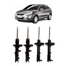 Kit par amortecedor dianteiros traseiros direito esquerdo - j3 2011 a 2015 - kit01118