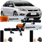 Kit par amortecedor + kit amortecedor dianteiro - focus 2008 a 2013 - kit01048