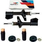 Kit par amortecedor + kit amortecedor dianteiro - symbol 2009 a 2014 - kit01046
