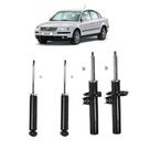 Kit par amortecedores dianteiro traseiro direito esquerdo - passat 2005 a 2014 - kit01127