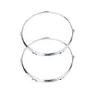 KIt Par Aro 10" Super Hoop 1.5mm 6 Afinações Tom Bateria KIt Par Aro 10" Super Hoop 1.5mm 6 Afinações Tom Bateria