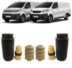 Kit Par Batente Amortecedor Dianteiro Traseiro Citroen Jumpy Peugeot Expert 2018 2019 2020 2021 2022