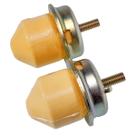 Kit Par Batente Superior Suspensão Dianteira S10 e Blazer 4x2 4x4 1995 até 2011