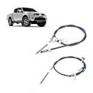 Kit PAR Cabo Freio De Mão L200 Triton 2007 a 2018 2 Pçs