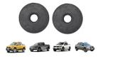 Kit Par Calço Batente Superior da Mola da Suspensão Traseira Volkswagen Saveiro G5 G6 G7 G8 G9 2010 em diante Original