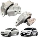Kit Par Calço Coxim Motor Direito Esquerdo Punto Linea Etorq