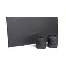 Kit Par Caneleira Básica 4kg + 1 Colchonete Preto 90x42x2