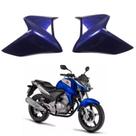 Kit Par Carenagem Aba Aleta Guia Ar Tanque Azul Brilho Honda Cb300r 2014 Edição Especial