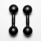 KIT PAR DE HALTERES BOLA 4KG PARA MUSCULAÇÃO, ACADEMIA, FITNESS E Exercício Funcional PESOS ERGONÔMICOS PARA TREINOS DE FORÇA, RESISTÊNCIA E CONDICIONAMENTO