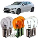 Kit par de lâmpadas traseira para lanterna e freio seta ré universal compatível com diversos carros