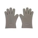 Kit Par de Luvas Termicas Luva De Cozinha Forno Fogão Silicone 5 Dedos Lavável até 230 Graus
