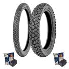 Kit par de pneus vipal moto trail tr300 90/90-18 (t) + 275-18 (d) c/c titan-fan-ybr-factor-yes + camaras mg 18 gulfair Kit par de pneus vipal moto trail tr300 90/90-18 (t) + 275-18 (d) c/c titan-fan-ybr-factor-yes + camaras mg 18 gulfair