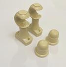 Kit Par de Suporte 28mm Para Varão de Cortina Cores