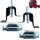 Kit Par De Suporte Sup Trinco Capo+presilhas Ford Cargo Novo