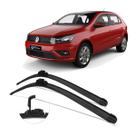 Kit Par Dianteiro Palheta Limpador de Parabrisa Vw Gol G5 2009 a 2012