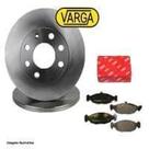Kit par disco e pastilha de freio dianteiro - celta 2000 a 2009 / corsa 1994 a 2009 / prisma 2006 a 2009 - kit00349