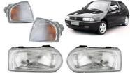 Kit Par Farol + Par Piscas Gol Bola 95 96 97 98 99 Cristal Kit Par Farol + Par Piscas Gol Bola 95 96 97 98 99 Cristal
