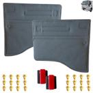 Kit par forro+maçaneta+braço+bolsa+trava ford cargo antigo