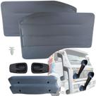 Kit par forro porta +apoio+puxador+manivela vw worker titan+