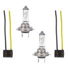Kit Par Lampada H7 12V 55W Farol Automotivo Universal Par Soquetes para Lâmpada H7