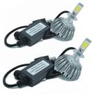 Kit Par Lâmpada Super Led Automotiva H3 6000 Lumens 12V 24V 40W 6000K Importway