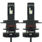 Kit Par Lâmpada Super Ultra Bi Led Plus Automotiva Farol 12000 Lumens 6500K 12V 24V Carro Cinoy