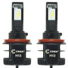 Kit Par Lâmpada Super Ultra Bi Led Plus Automotiva Farol 12000 Lumens 6500K 12V 24V Carro Cinoy