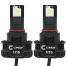Kit Par Lâmpada Super Ultra Led Plus Automotiva Farol 12000 Lumens 6500K 12V 24V Carro Caminhão