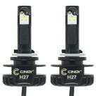 Kit Par Lâmpada Super Ultra Led Plus Automotiva Farol 12000 Lumens 6500K 12V 24V Carro Caminhão