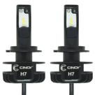 Kit Par Lâmpada Super Ultra Led Plus Automotiva Farol 12000 Lumens 6500K 12V 24V Carro - Cinoy