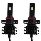 Kit Par Lâmpada Super Ultra Led Plus Automotiva H16 12000 Lumens 6500K Cinoy YN-LSLH16P