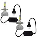 Kit Par Lâmpadas Led H4 6000k Farol Alto Baixo Super Branca