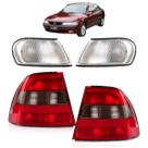 KIT PAR Lanterna Dianteira Traseira Vectra 1997 1998 1999 CR