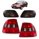 KIT PAR Lanterna Dianteira Traseira Vectra 1997 1998 99 FUMÊ