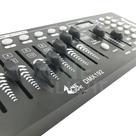 Kit par led 3w rgbwa + mesa controladora dmx 512