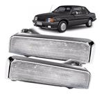 Kit Par Maçaneta Porta Metal - Monza Chevette Marajo Cromada