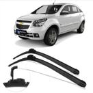 Kit Par Palheta Limpador de Parabrisa Chevrolet Agile 2008 2009 2010