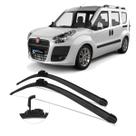 Kit Par Palheta Limpador de Parabrisa Fiat Doblo