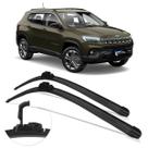 Kit Par Palheta Limpador de Parabrisa Jeep Compass 2017 2018 2019
