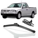 Kit Par Palheta Limpador de Parabrisa Saveiro 1998 1999 2000 2001 até 2009