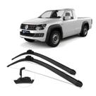 Kit Par Palheta Limpador de Parabrisa Vw Amarok 2010 2011 2012 2013