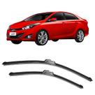 Kit Par Palheta Limpador Frontal HB20S 2013 a 2019 TODOS