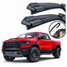Kit Par Palhetas Automotiva Limpadores Para-brisa Dodge Ram 1500 2021/2025 Linha Premium