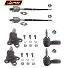 Kit par pivo + articulacao axial e terminal de direcao - chevrolet tracker 2013 a 2015 - kit00154
